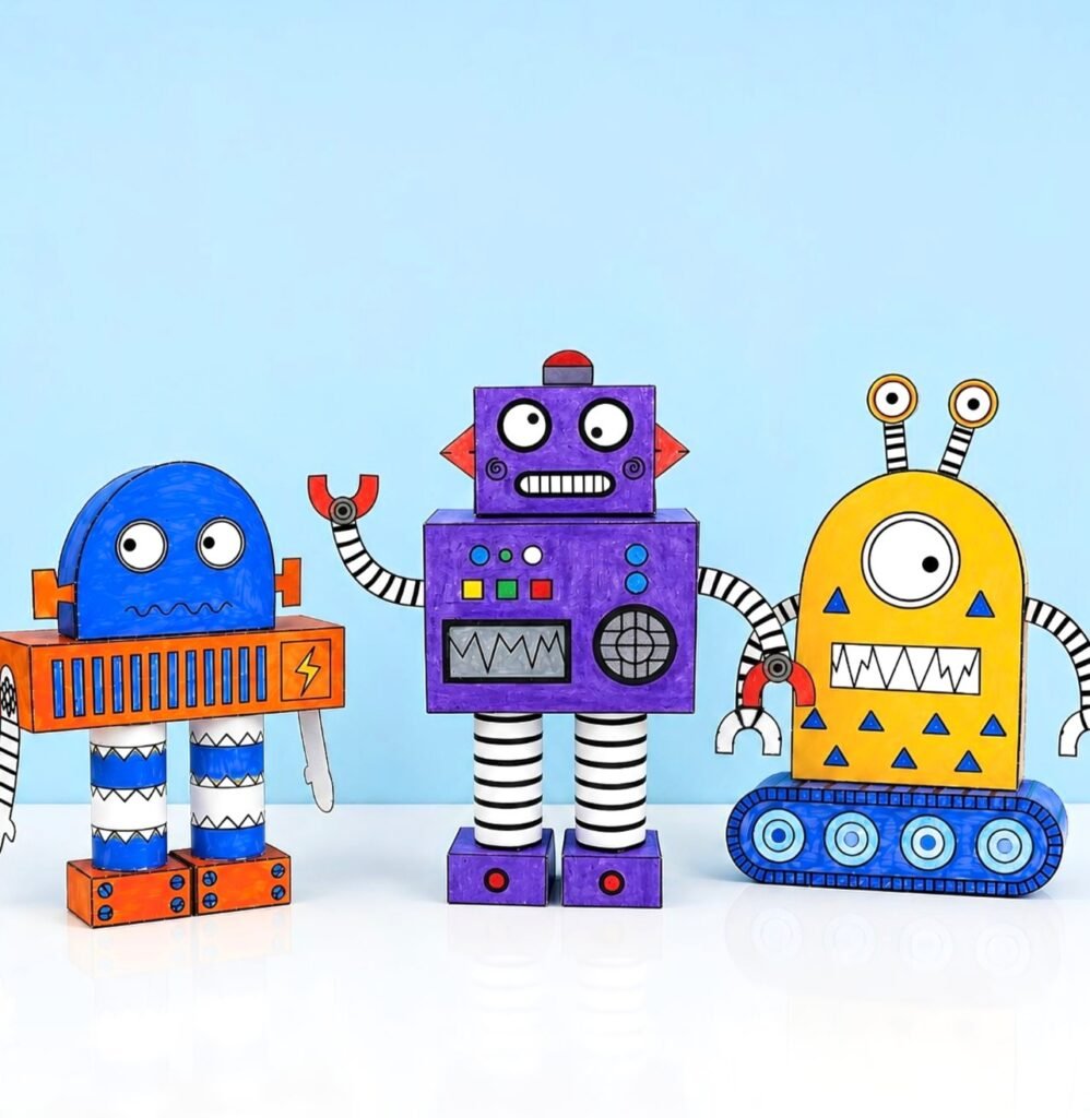 3D Paper Robot