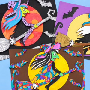 3D Witch Paper Craft